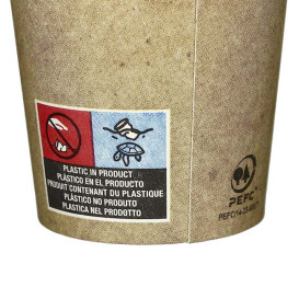 Bio Kaffeebecher To Go Kraft 4Oz/120ml Ø6,2cm (2000 Stück)