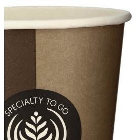 Kartonbecher "Specialty to go" 9 Oz/270ml Ø8,0cm (50 Stück)
