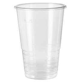 Plastikbecher PP Transparent 330ml Ø7,9cm (50 Stück)