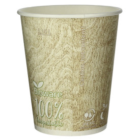 Bio Kaffeebecher to go PLA 6 Oz/192ml Ø7,0cm (100 Stück)