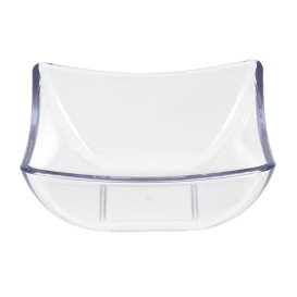 SAN "Quadrata" Schüssel Probierschale Transparent 95ml (72 Stück) 