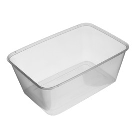 Plastikdose mit Deckel transparent 1.000ml (300 Stück)