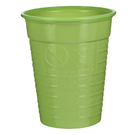 Plastikbecher PS Grün 200ml Ø7cm (50 Stück)