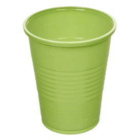 Plastikbecher PS Grün 200ml Ø7cm (50 Stück)