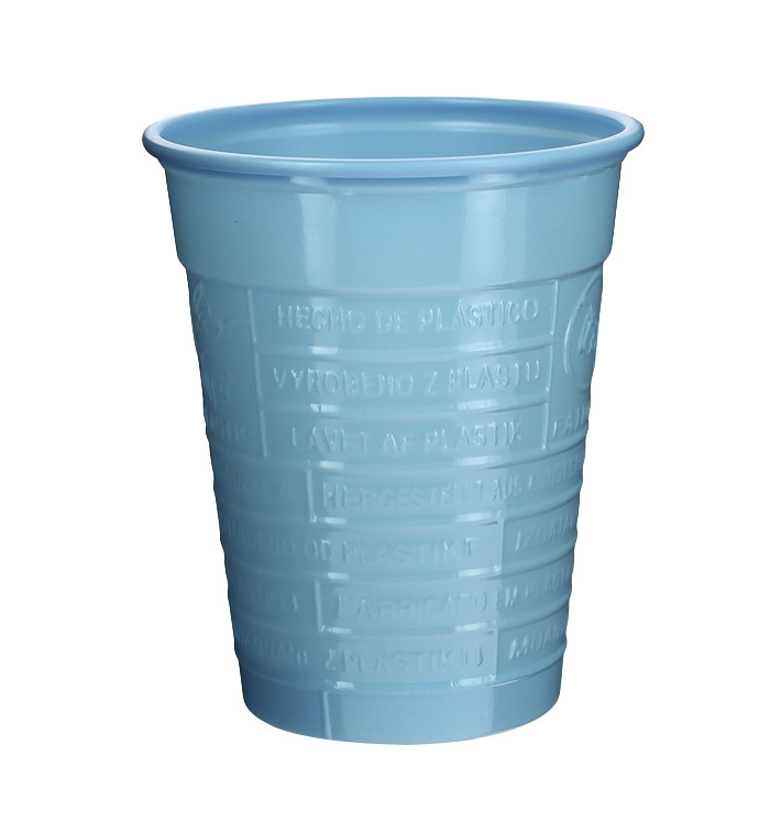 Plastikbecher PS Hellblau 200ml Ø7cm (1.500 Stück) Plastikbecher PS Hellblau 200ml Ø7cm (1.500 Stück)