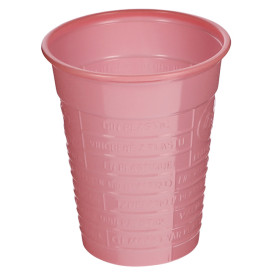 Plastikbecher PS Pink 200ml Ø7cm (1.500 Stück)