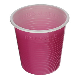 Plastikbecher Fuchsia PS 230ml (420 Stück)