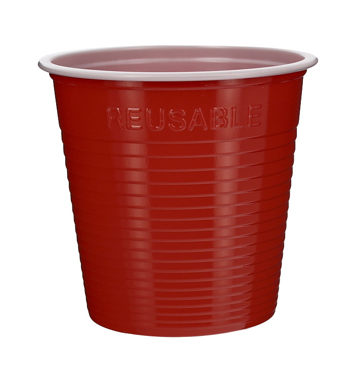 Plastikbecher Rot PS 230ml (30 Stück) Plastikbecher Rot PS 230ml (30 Stück)