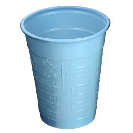 Plastikbecher PS Hellblau 200ml Ø7cm (1.500 Stück)