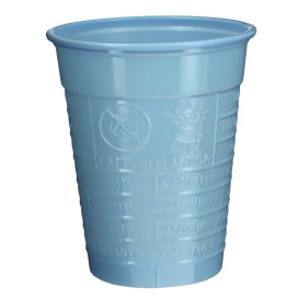 Plastikbecher PS Hellblau 200ml Ø7cm (1.500 Stück)