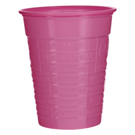 Plastikbecher PS Fuchsie 200ml Ø7cm (1.500 Stück)