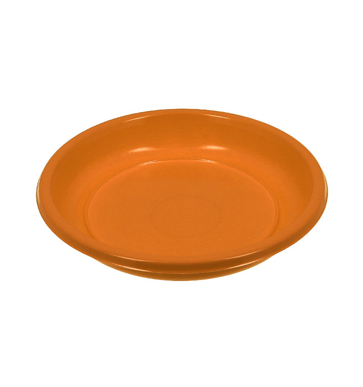 Wiederverwendbar Plastikteller Tief Wirtschaftlich PS Orange Ø20,5cm (25 Stück) Wiederverwendbar Plastikteller Tief Wirtschaftlich PS Orange Ø20,5cm (25 Stück)