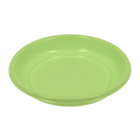 Wiederverwendbar Plastikteller Tief Wirtschaftlich PS Gras Grün Ø20,5cm (25 Stück)