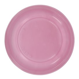 Wiederverwendbar Plastikteller Wirtschaftlich PS Pink Ø17cm (300 Stück)