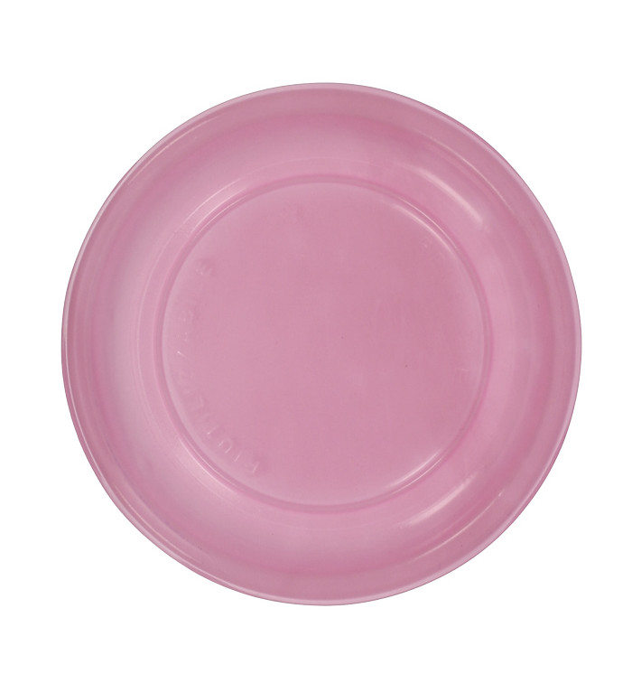 Wiederverwendbar Plastikteller Wirtschaftlich PS Pink Ø22cm (25 Stück) Wiederverwendbar Plastikteller Wirtschaftlich PS Pink Ø22cm (25 Stück)