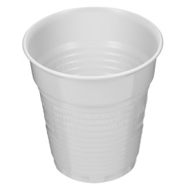 Plastikbecher Weiß 166ml Ø7,0cm (100 Stück)