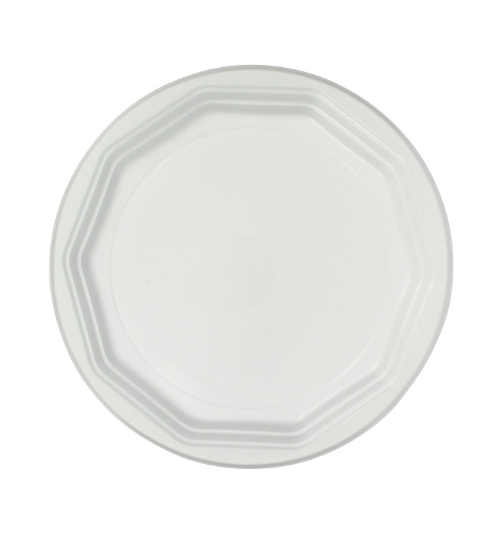 Platte Mehrweg PP "Deka" Flach weiß 220mm (33 Stück) Platte Mehrweg PP "Deka" Flach weiß 220mm (33 Stück)