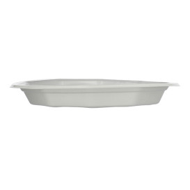 Platte Mehrweg PP "Deka" Tief weiß 220mm (231 Stück)