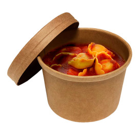 Kraft Pappbecher 8oz/250ml Ø9cm (25 Stück)