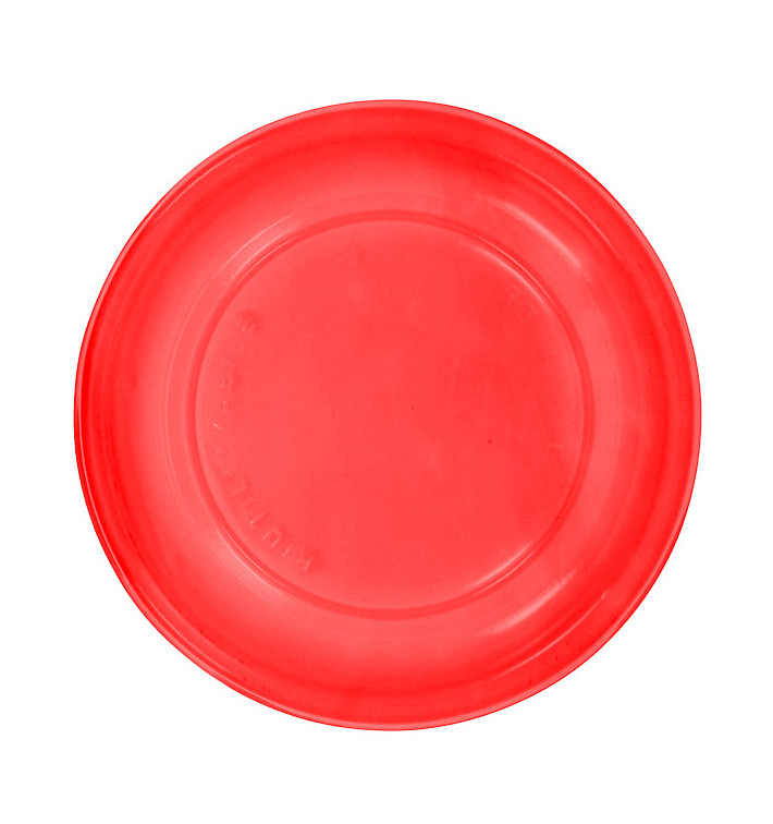 Wiederverwendbar Plastikteller Wirtschaftlich PS Rot Ø22cm (4 Stück) Wiederverwendbar Plastikteller Wirtschaftlich PS Rot Ø22cm (4 Stück)