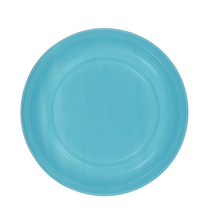 Wiederverwendbar Plastikteller Wirtschaftlich PS Türkis Ø17cm (25 Stück) Wiederverwendbar Plastikteller Wirtschaftlich PS Türkis Ø17cm (25 Stück)