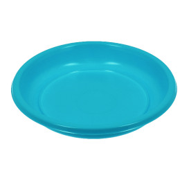 Wiederverwendbar Plastikteller Wirtschaftlich PS Türkis Ø20,5cm (25 Stück)
