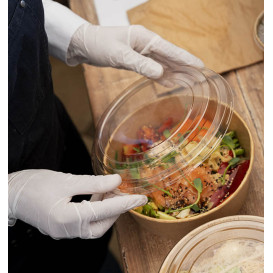 Suppenbecher To Go Kraft-Kraft Mit Deckel RPET 38 Oz/1140ml (25 Stück) Suppenbecher To Go Kraft-Kraft Mit Deckel RPET 38 Oz/1140ml (25 Stück)