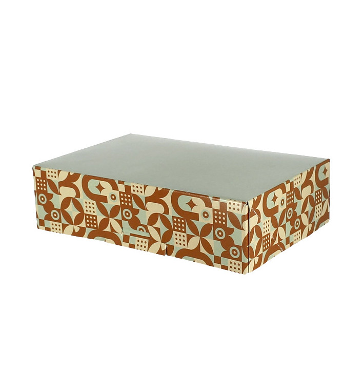 Schachtel für Süßwaren und Pralinen Minzschokolade 19,5x13,5x5,3cm (100 Stück) Schachtel für Süßwaren und Pralinen Minzschokolade 19,5x13,5x5,3cm (100 Stück)