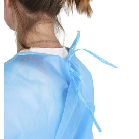 Einweg Schutzmäntel Polypropylen Blau XL (10 Stück)