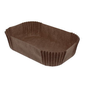 Papierkapseln Bäckerei für Backform 13,8x8,9x3,5cm (200 Stück)