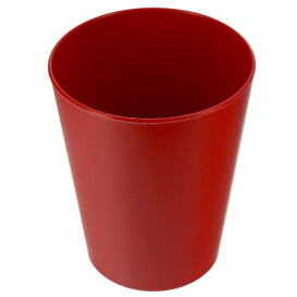 Wiederverwendbare Mehrwegbecher PP Mineral Rot 330ml (72 Stück)