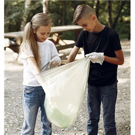 Müllbeutel 100% Kompostierbare 90x110cm (300 Stück)