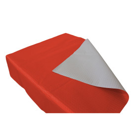 Papiertischdecke  Rot 1,2x1,2 Meter 40g (300 Stück)