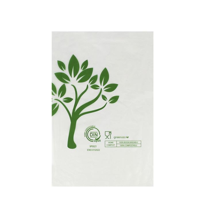 Flachbeutel Markt Home Compost “Be Eco!” 16x24cm (100 Stück) Flachbeutel Markt Home Compost “Be Eco!” 16x24cm (100 Stück)