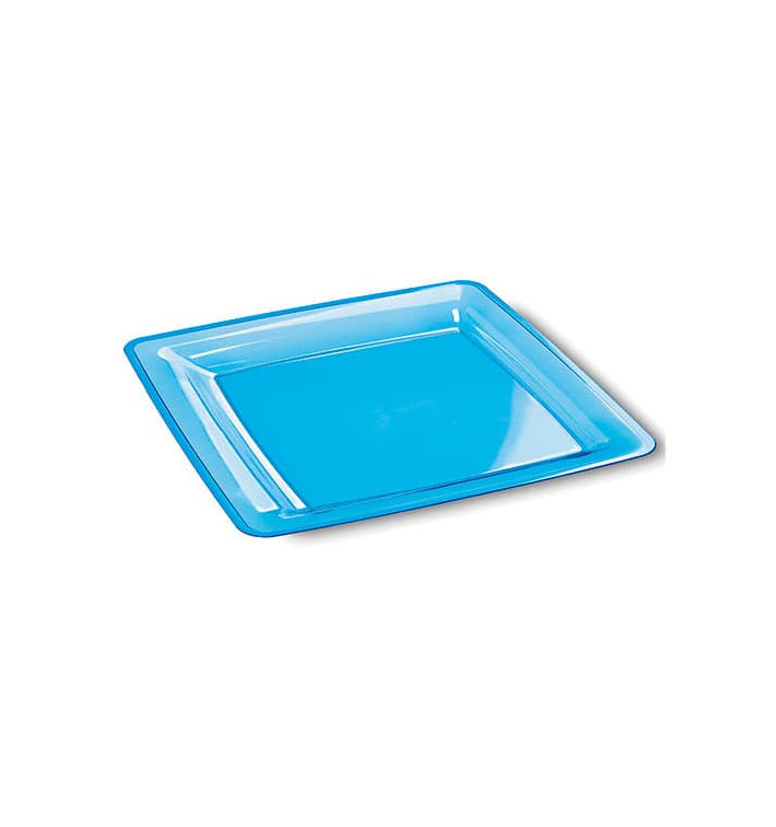 Plato Plastico Rigido Transparente Cristal de 18 cm Plato Plastico Rigido Transparente Cristal de 18 cm