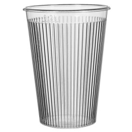 Becher aus Hartplastik "Ribbed" PS 200ml (1.000 Stück)