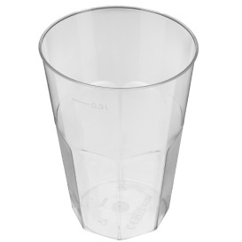 Becher aus Hartplastik "Deco" PS 300ml (450 Stück)