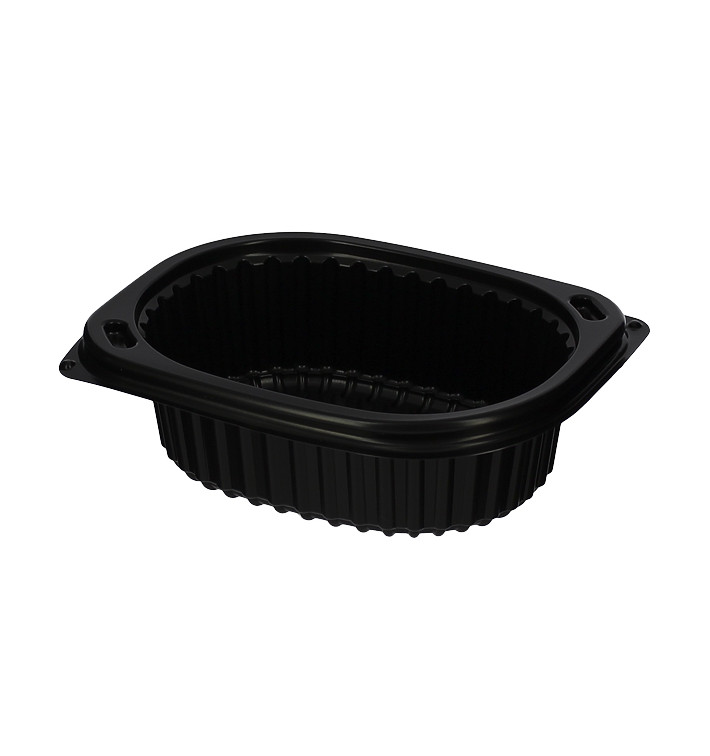 Plastikbehälter Rechtecking PP Schwarz 350ml 142x111x45mm (80 Stück) Plastikbehälter Rechtecking PP Schwarz 350ml 142x111x45mm (80 Stück)