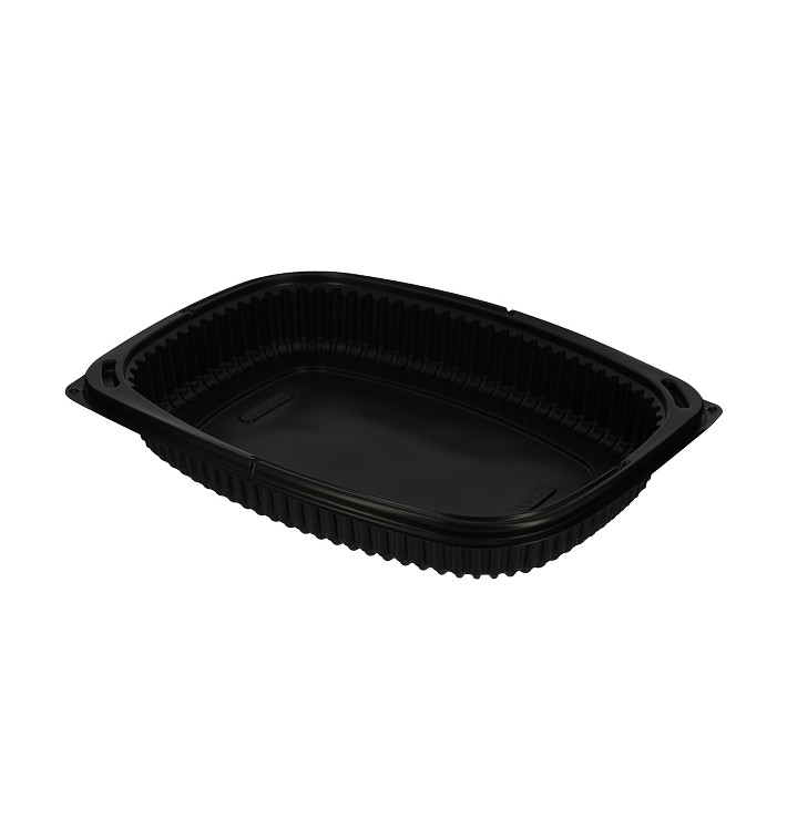 Plastikbehälter Rechtecking PP Schwarz 1050ml 255x189x45mm (40 Stück) Plastikbehälter Rechtecking PP Schwarz 1050ml 255x189x45mm (40 Stück)