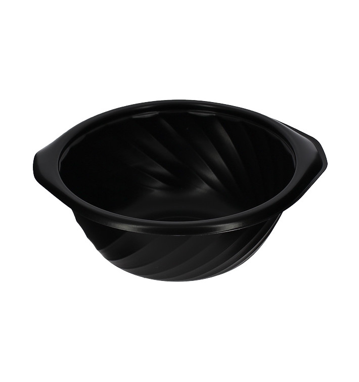 Plastikbehälter Rund PP Schwarz 550ml Ø149mm (100 Stück) Plastikbehälter Rund PP Schwarz 550ml Ø149mm (100 Stück)