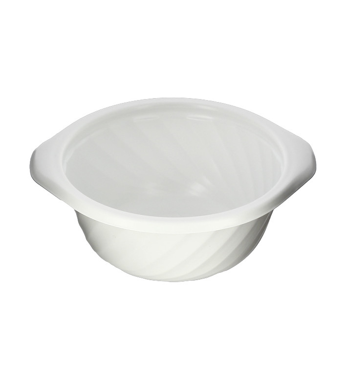 Plastikbehälter Rund PP Weiss 400ml Ø144mm (100 Stück) Plastikbehälter Rund PP Weiss 400ml Ø144mm (100 Stück)