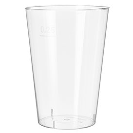 Becher aus Hartplastik 250ml (50 Stück)