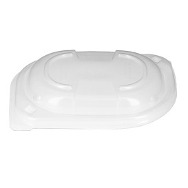 Deckel Transluzenten Plastikbehälter PP 250/350 und 450ml 142x111x20mm (20 Stück)