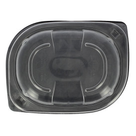 Deckel Transluzenten Plastikbehälter PP 250/350 und 450ml 142x111x20mm (20 Stück)