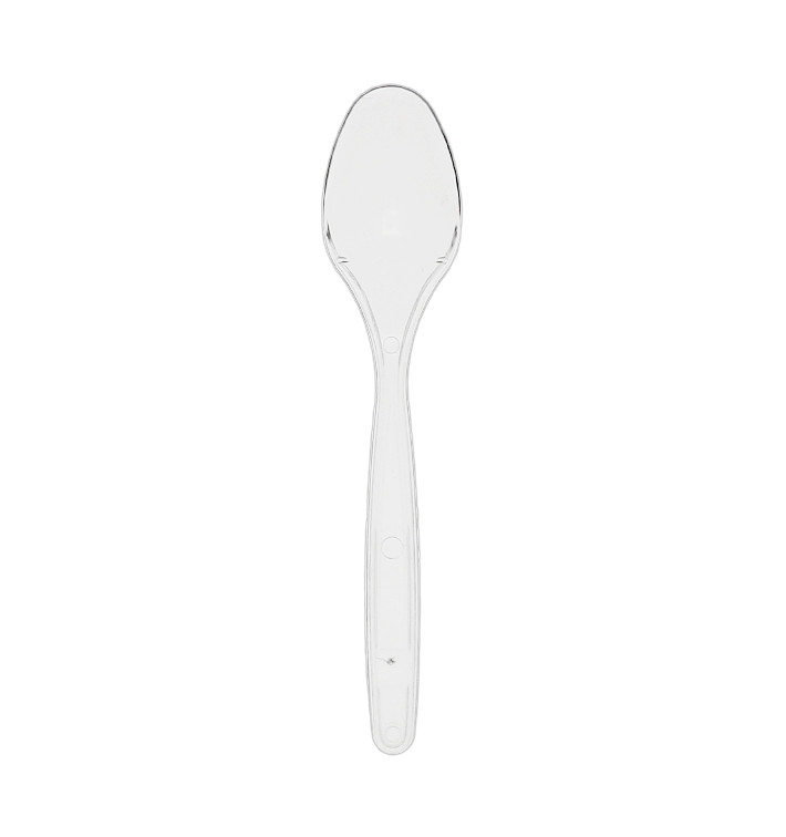 Kleiner Löffel PS Wiederverwendbar Transparent 125mm (50 Stück) Kleiner Löffel PS Wiederverwendbar Transparent 125mm (50 Stück)