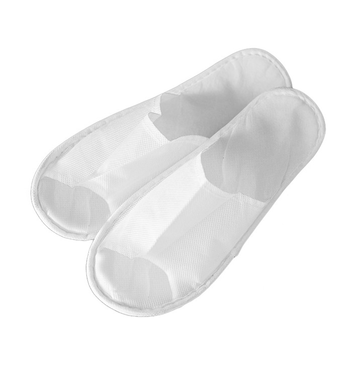 Pantoffeln TST PP Offen weiß Sohle EVA (1 Paar) Pantoffeln TST PP Offen weiß Sohle EVA (1 Paar)