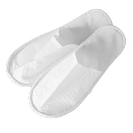 Pantoffeln Polypropylen Geschlossen weiß  (50 Paar)
