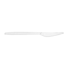 Messer Plastik PS Wiederverwendbar Transparent 18cm (480 Stück)