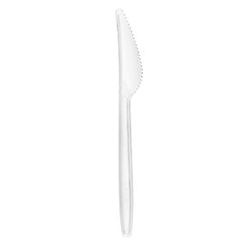 Messer Plastik PS Wiederverwendbar Transparent 18cm (20 Stück)