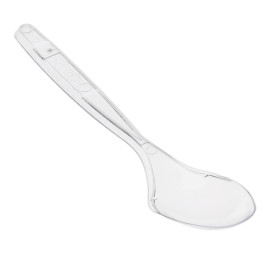 Kleiner Löffel Plastik PS Wiederverwendbar Transparent 12,5cm (720 Stück)